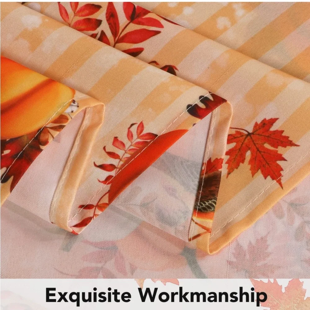 NWT - Fall Curtains 2 Panels 52”W x 84”